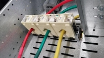 AKH-0 66 30I 400 5A Low voltage grommeted current transformer rail installation
