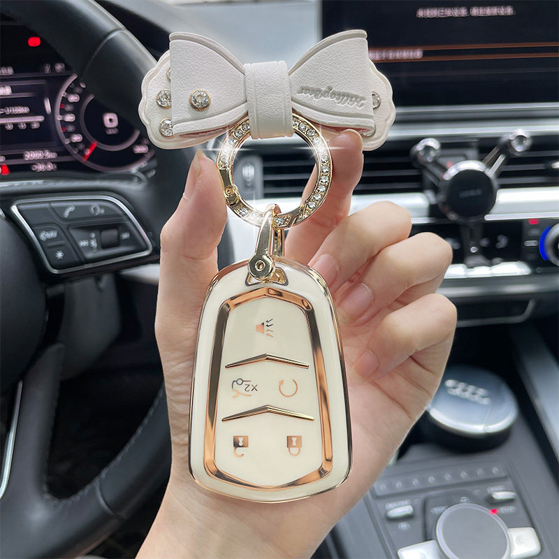 Cadillac xt5 key cover atsl2021 ct5 ct5 car xt4 bag xts buckle ct6 shell xt6 xt6 ct4 upscale
