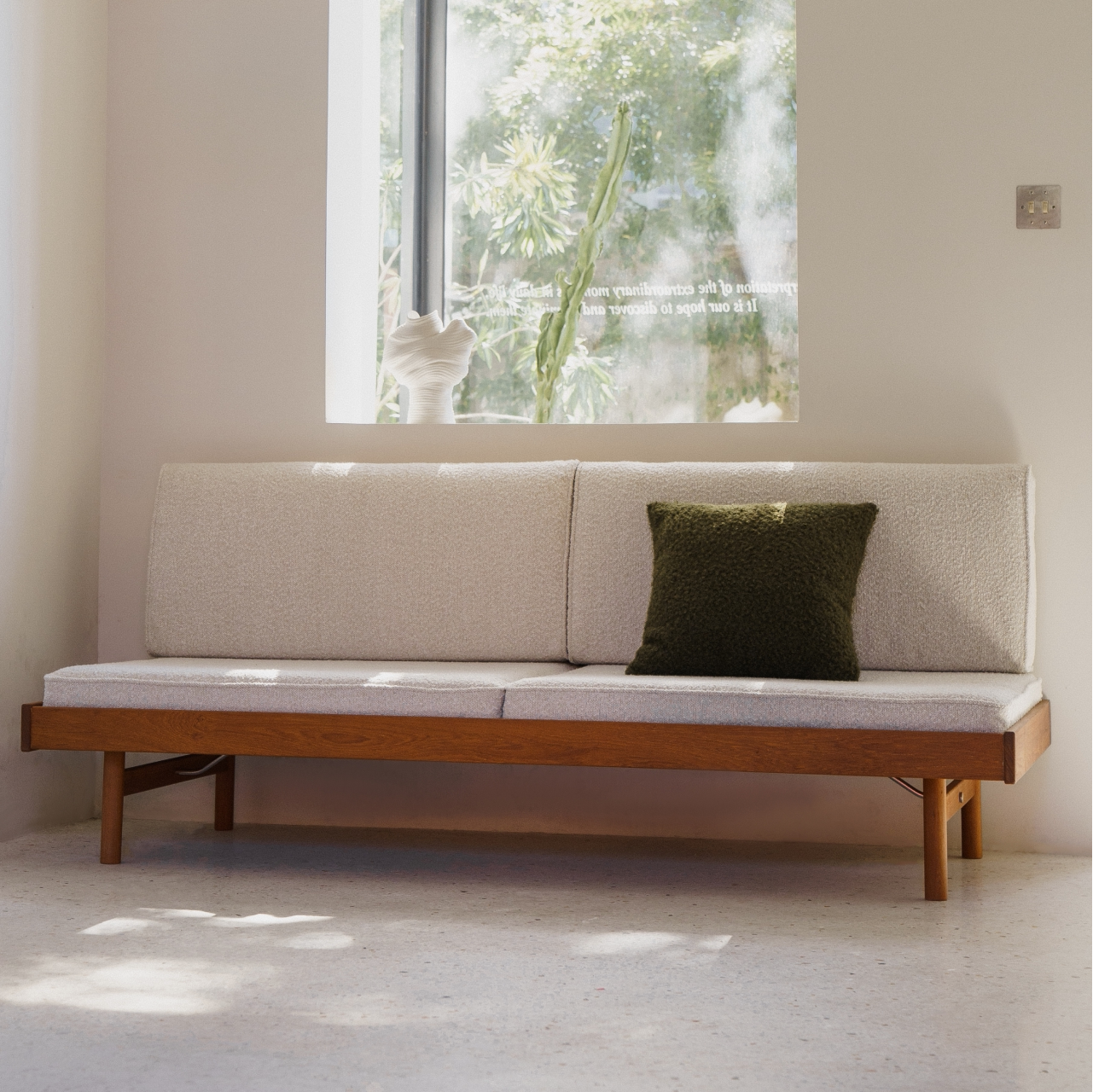 minimore Coffee ) Nordic Japanese Retro - style small family - type living room can be removed from the cloth triple