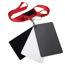 100 Chapo 18 GREY CARD WHITE BALANCE CARD PHOTOGRAPHIC GREY KASH PLATE WHITE BALANCE PLATE MIDDLE NUMBER PORTABLE BLACK AND WHITE GREY
