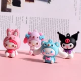 Sanrio, трехмерная мультяшная милая кукла, кремовый аксессуар с аксессуарами, в 3d формате, «сделай сам»