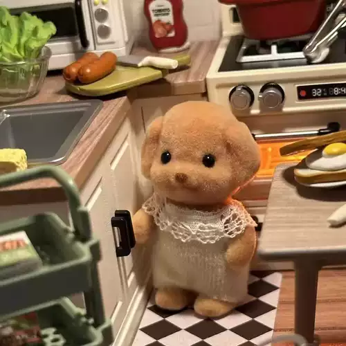 Семейный щенок Сенбиер, маленькая кукла, кукла, кукла, кукла Сенбиер, кукла пуделя, детская