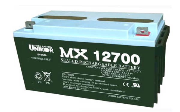 South Korean friendship joint storage battery MX12700 12V70AH lead-acid-free maintenance storage battery