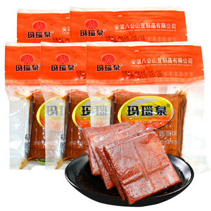 9.99元包邮  玛瑙泉 八公山豆干   农家手工豆干 酱干120克/袋 *5