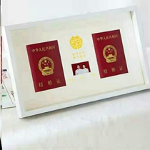 Wedding Anniversary Photo Photo Frame Registration Photographic Film Collection The Same Photo Collection Of The New Wedding Desktop Decoration Certificate of the Wedding Desk