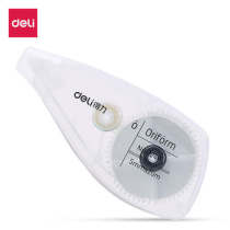 Deli 7249 student correction 7233 with correction tape Simple design Student stationery Easy to cover Easy to write Durable extended large capacity