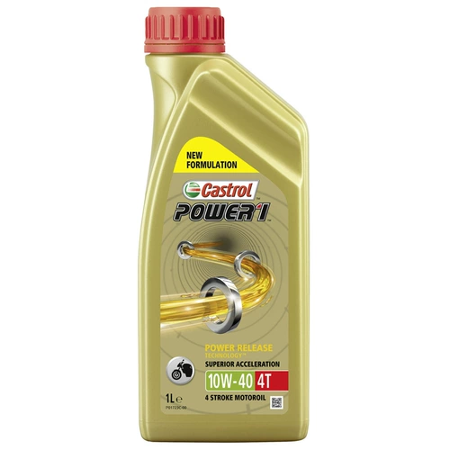 Кастрол Castrol Power1 10W-40 Мотоциклетное масло 4T четырехтактное синтетическое моторное масло