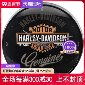 Harley Davidson Retro Clock Home Living Room стена висящие колокол колокола колокола