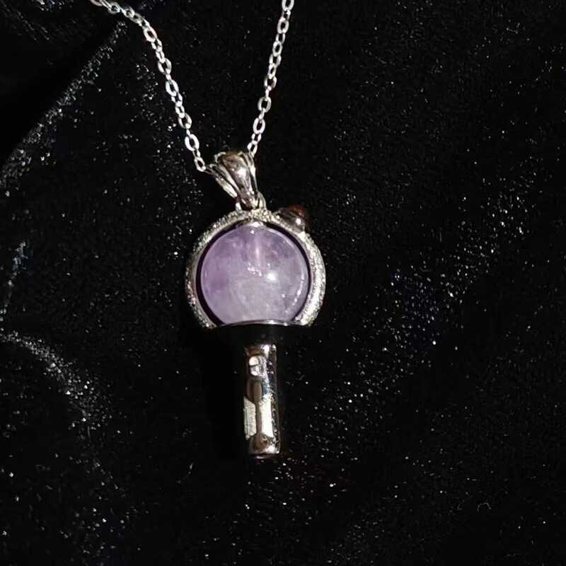 New High-Quality Version of the Same Style as Bts' Ami Stick Necklace, Fan Support Collarbone Chain New High-Quality Version of the Same Style as Bts' Ami Stick Necklace, Fan Support Collarbone Chain