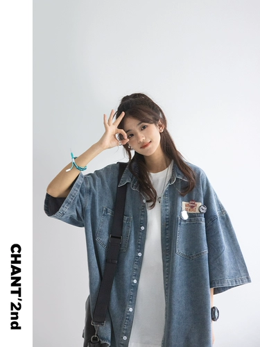 Рубашка, ретро куртка, подходит для подростков, в американском стиле, оверсайз