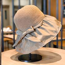 Professional class sun protection cap 100 hitch anti-UV summer large eaves casual tennis red female Korean version sunhat fisherman hat