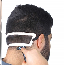 Haircut theorist yourself cut mold stencil tool styling trim cut haircut arched mens head type styling