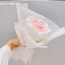 Hand touts Woven Pearls Thai Rose Handmade Diy Material Wrap Hair Line Finished Flowers Wedding Gift Items