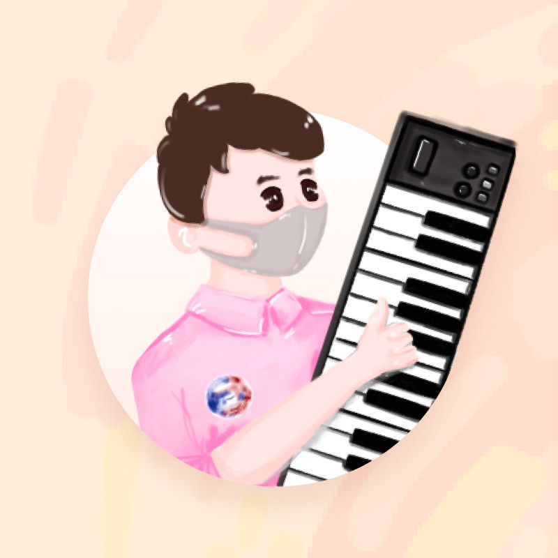 Oops music keyboard piano learning Watermelon piano collection gift pack