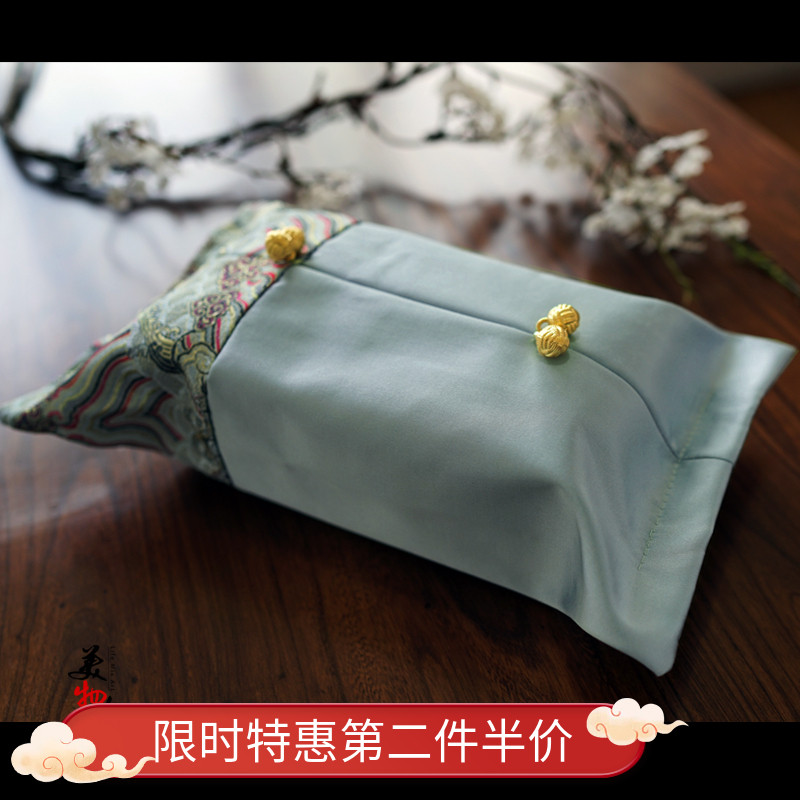 Neoclassical toilet paper box cover paper box cloth art home Euro style cloth art paper towel cover