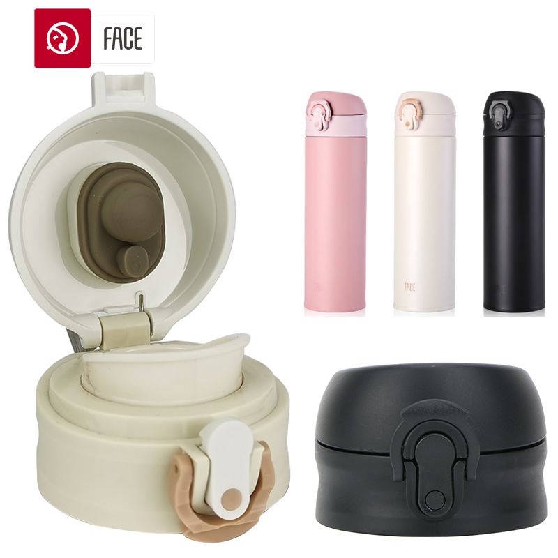 Face insulation cup lid 316 stainless steel water glass sub FB-102 anti-leakage cup lid bounce lid bottle universal accessory