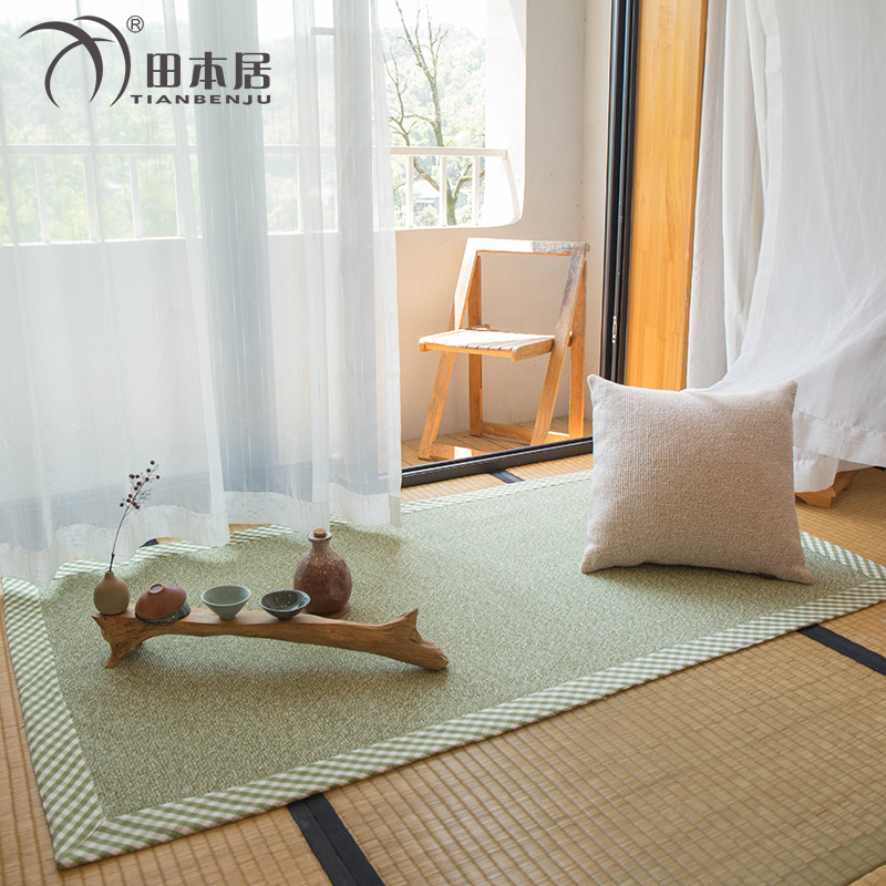 Simple cotton window pad decoration mat floating window mat floating window carpet mat tatami mat custom anti-slip