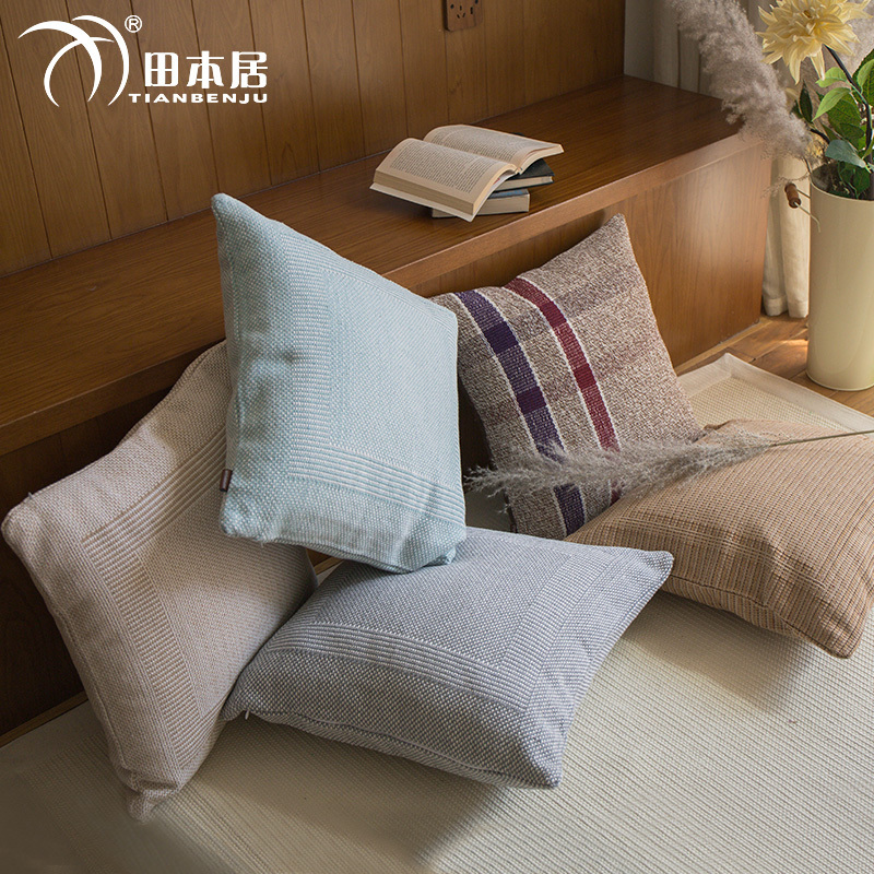 Hard cloth cushion cushion sofa bed pillow pillow pillow back car large pillow cushion cushion customization