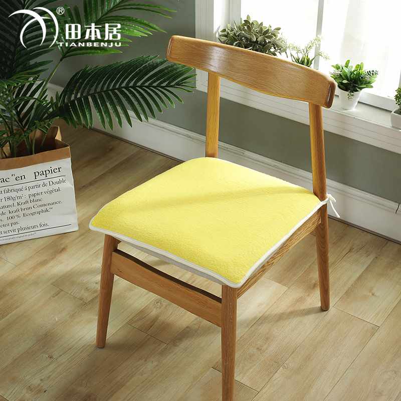 Autumn and Winter Plug Chair Mat Mat Student Dormitory Office Sedentary Thickness and Non-Slide Four Seasons General Chair Pad
