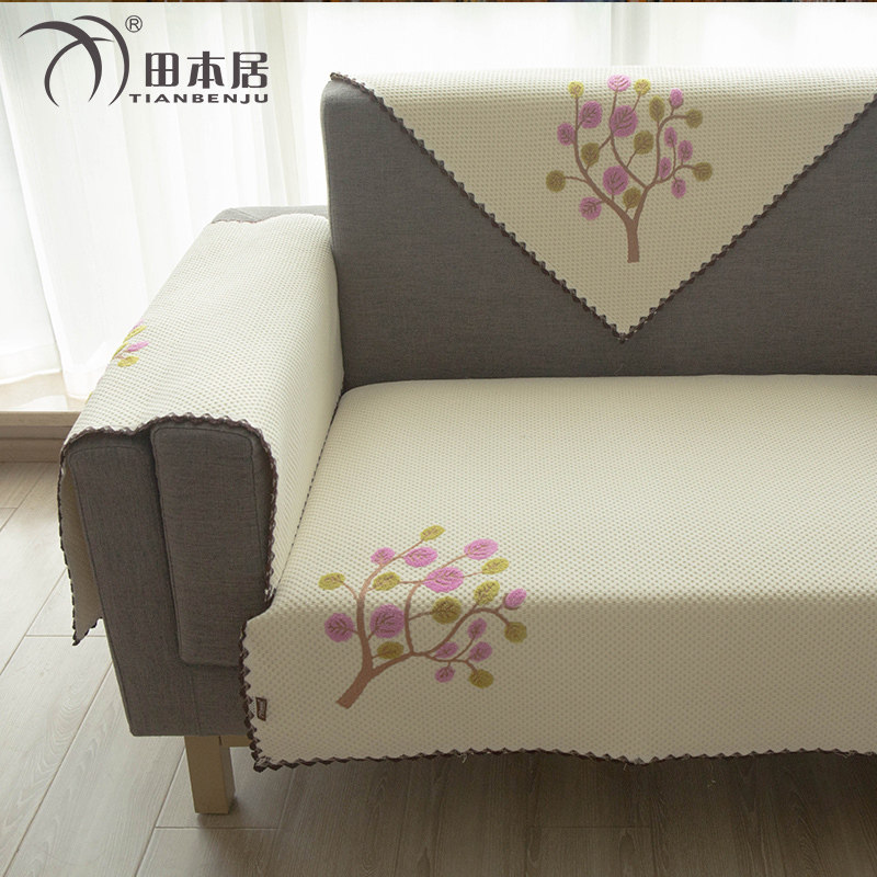 Sofa pad four seasons of general anti-skating cotton cotton sofa set full cover modern sofa towel cover