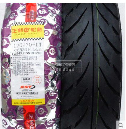 Positive New Tire 120 70-14 Vacuum Tire 140 60-14 Locomotive Tire tire Biahisa