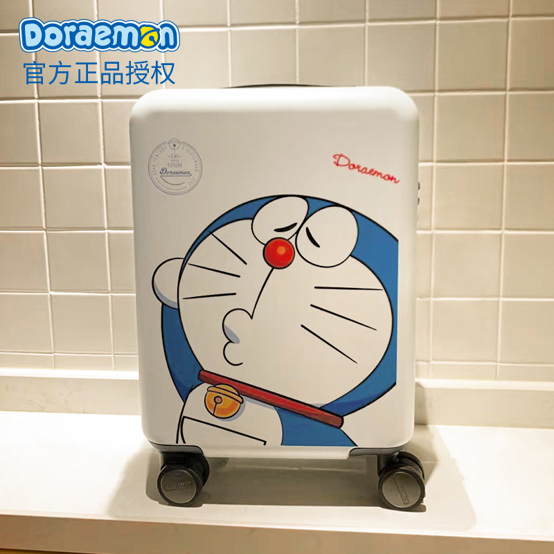 Doraemon dream suitcase girl 20 inch cartoon suitcase boy 18 small student password pull rod box