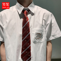 DK JK uniform Striped tie Bow tie Japanese shirt accessories Male tide students Junior high school graduation class clothing accessories