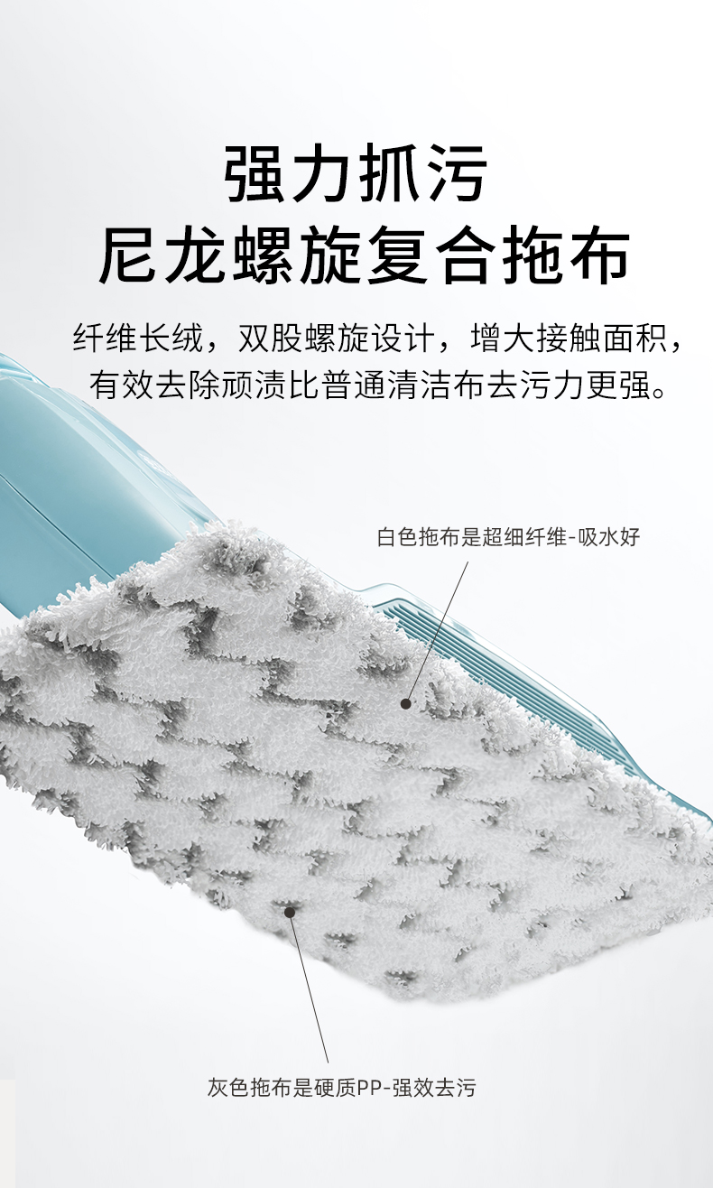 Shark鲨客 M01蒸汽拖把 高温除菌 无残留 图9