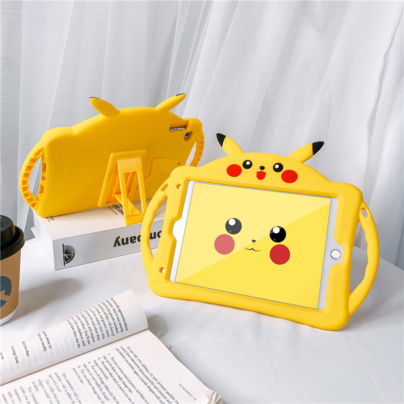 Children 2018 Apple 2019 new 10 2 inch ipad protective cover mini5 silicone pro9 7 soft cover air3 tablet 10 5Pro cute mi