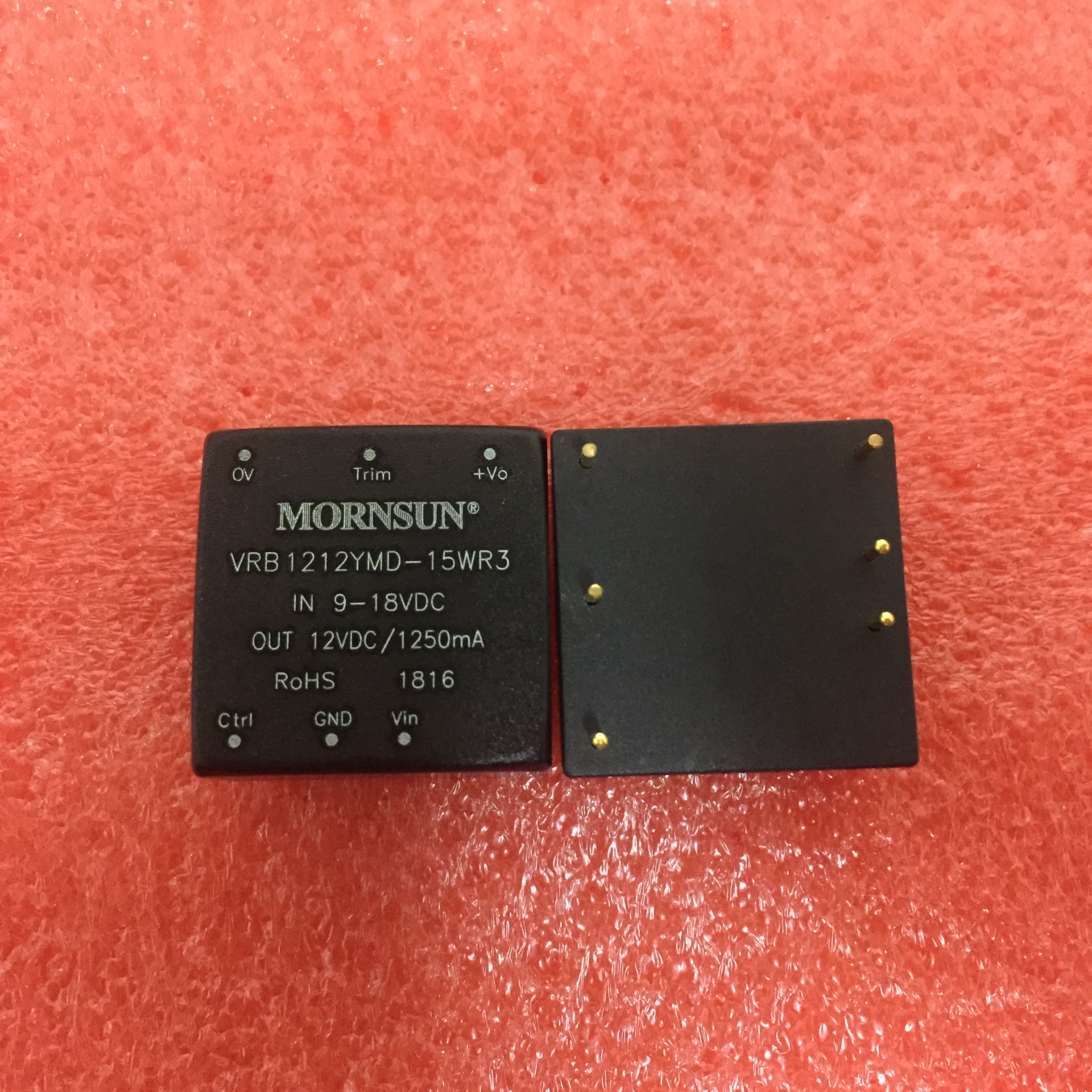VRB1212YMD-15WR3 Jin Shengyang DC-DC power module 9-18V to turn 12V1250mA 15W straight beat