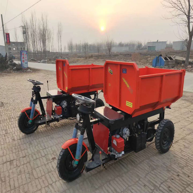 Electric car Agricultural sand Main force Small construction Industrial Rgoods tricycle load king ash bucket cart cart