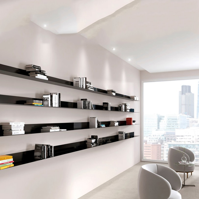 Creative shelf wall mounted light office wall wall wall of simple modern collection storage wall decoration