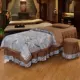 Beauty Body massage therapy bedspread đơn bộ ba mảnh đầu vuông tròn các gia đình đầu thang bốn thẩm mỹ viện - Trang bị tấm