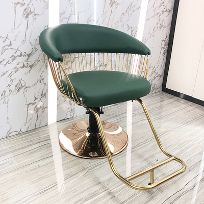 Internet celebrity fashion retro hairdressing chair hair salon special stool can lift hair cutting chair high-end simple European barber shop