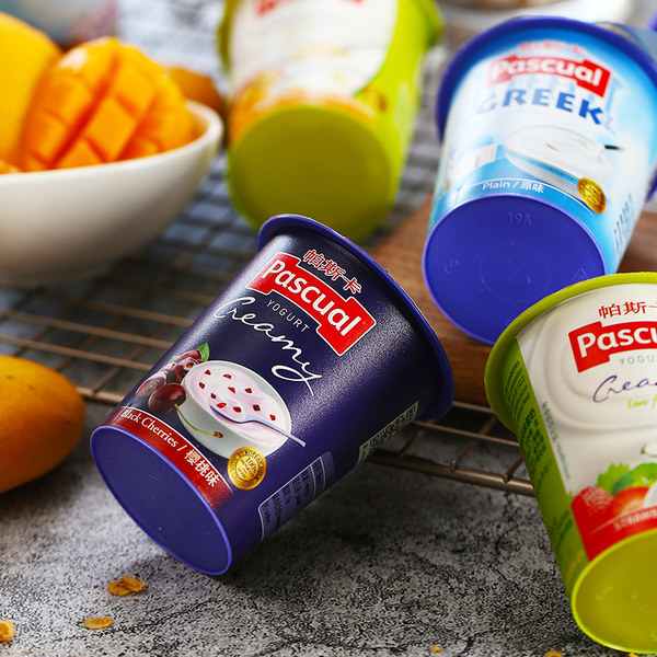 西班牙进口 pascual 帕斯卡 全脂风味酸奶 125g*16杯 天猫优惠券折后￥49包邮（￥99-50）3味可选