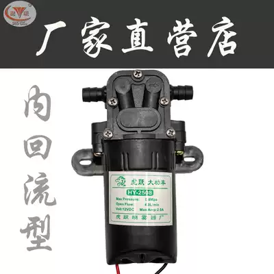 Electric spray special pump 12v motor pump sprayer high pressure pump hy-2508 tiger yue water pump diaphragm pump accessories