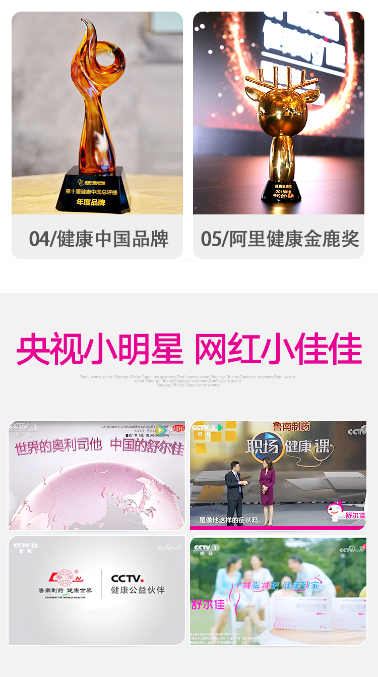 舒尔佳 奥利司他 排油减脂胶囊 84粒 真正排油减肥 图12