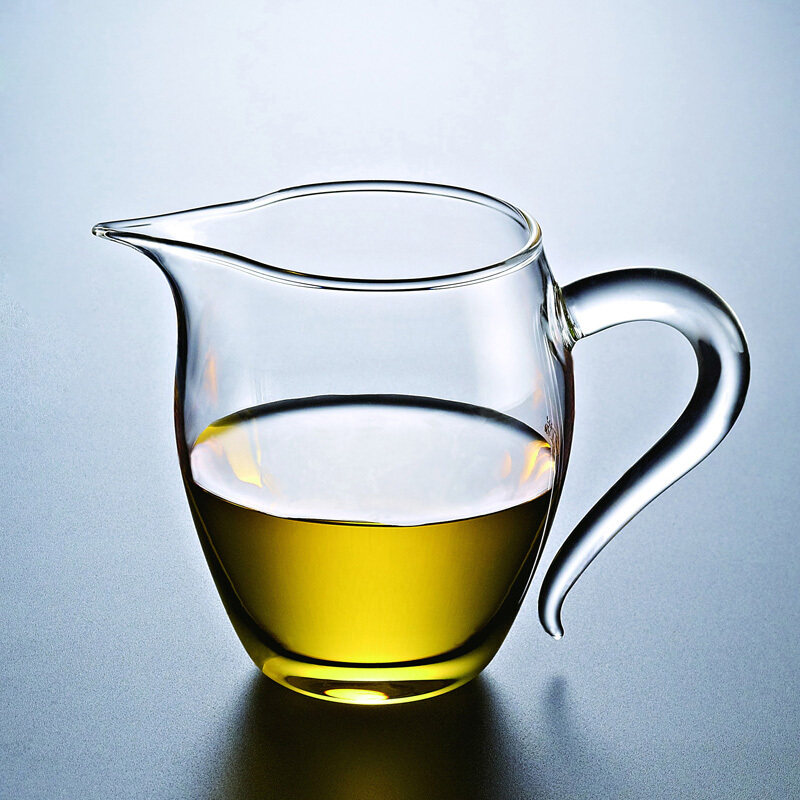 High borosilicate glass tea sea fair cup big number utilita tea with tea leak thickened heat resistant suit Gongcup sub-tea distributor fit