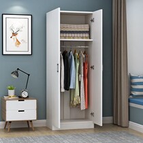 Simple modern home single door wardrobe simple bedroom childrens wardrobe balcony storage small cabinet home rental room