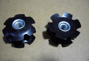 Bicycle mountain bike bowl set locking fork hanging heart flower heart lock core Hexagon plum road sun flower accessories