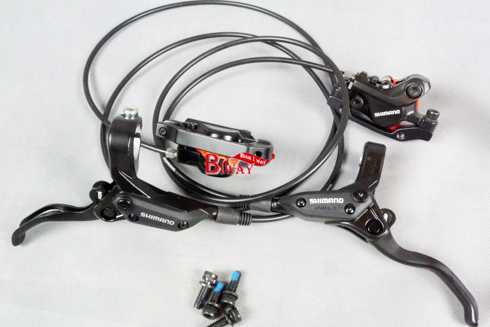 13 models M395 Mountain bike hydraulic disc brake Oil disc brake Black discless bicycle brake device 396