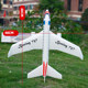 Internet celebrity new hand-drawn foam airplane children's toys outdoor sports glider passenger aircraft aviation model resistant to falling models
