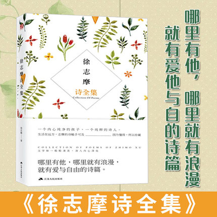 徐志摩诗全集徐志摩的书籍爱情诗歌书籍徐志摩