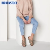 BIRKENSTOCK Импортные кожаные тапочки подходит для мужчин и женщин, Германия, мягкая подошва