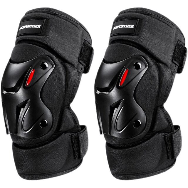 German Imported Motorcycle Knee Pads and Elbow Pads, Winter Warm Protective Gear, Motorcycle Leg Protectors, Riding Knee Protection, Anti-Fall and Cold-Proof