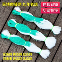 Plant climbing rattan net Planting net Cucumber bean horn cowpea Yam hanging melon loofah passion fruit special rice climbing agricultural