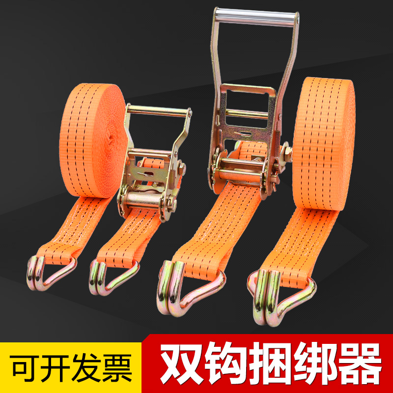 Lorry strap tightener goods bundled with pull-tight container reinforcement with vehicle fixed rope pull-tight