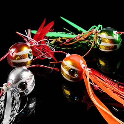 Japan's same luminous moon redfish bait 45 60 80 100 120g squid bait sea fishing Luya bait lead fish