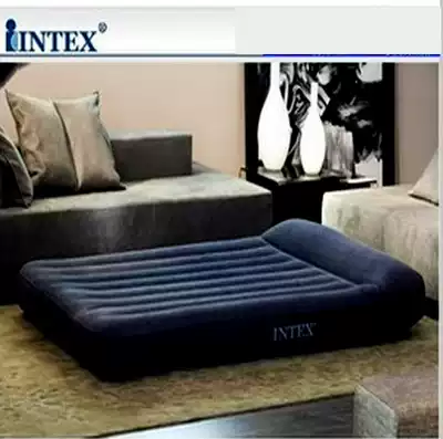 INTEX 66768 inflatable water bed water bed built-in pillow camping air mattress thick 22cm