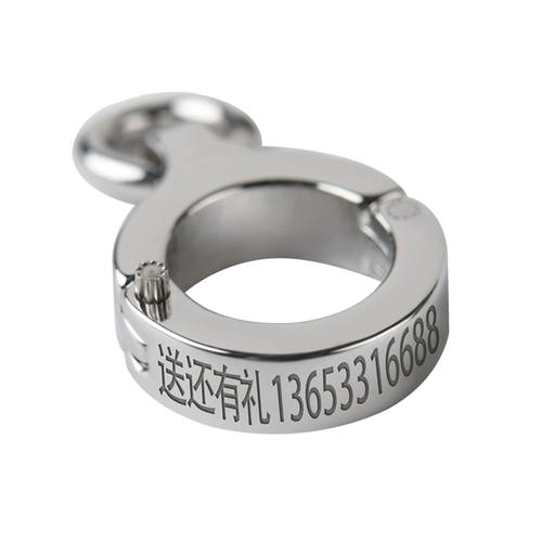 Безвредный сверхлегкий браслет на ногу из нержавеющей стали, делается под заказ